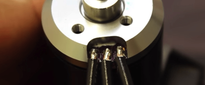 Waterproofing of brushless motors